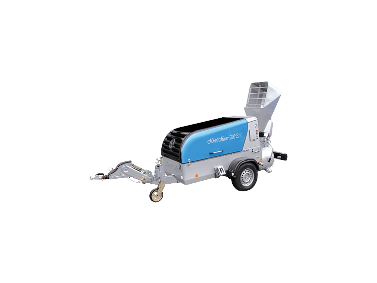 Mörtel Meister 5200 EB Kepçeli Şap Makinesi
